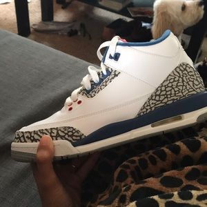 Jordan True Blue 3s